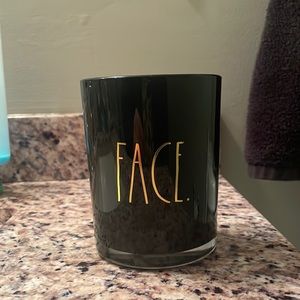 never used cute black makeup brush cup